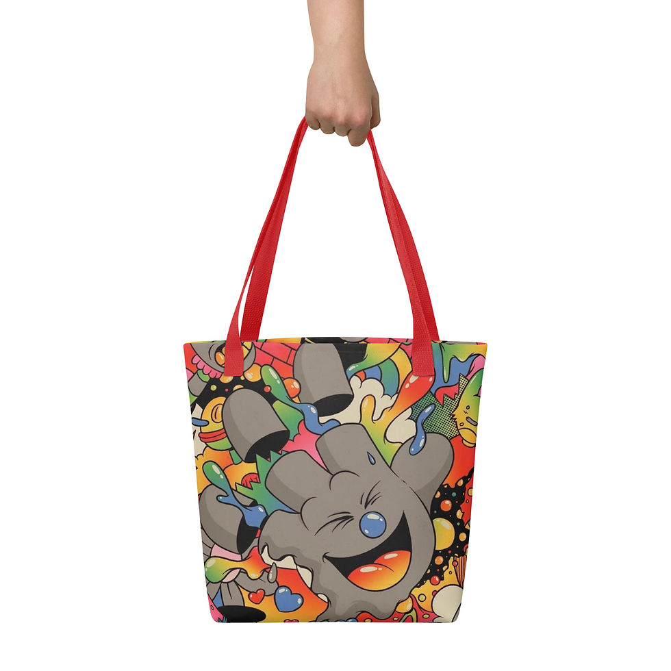 Miniatyrbilde: Reusable Tote Shopping Bag