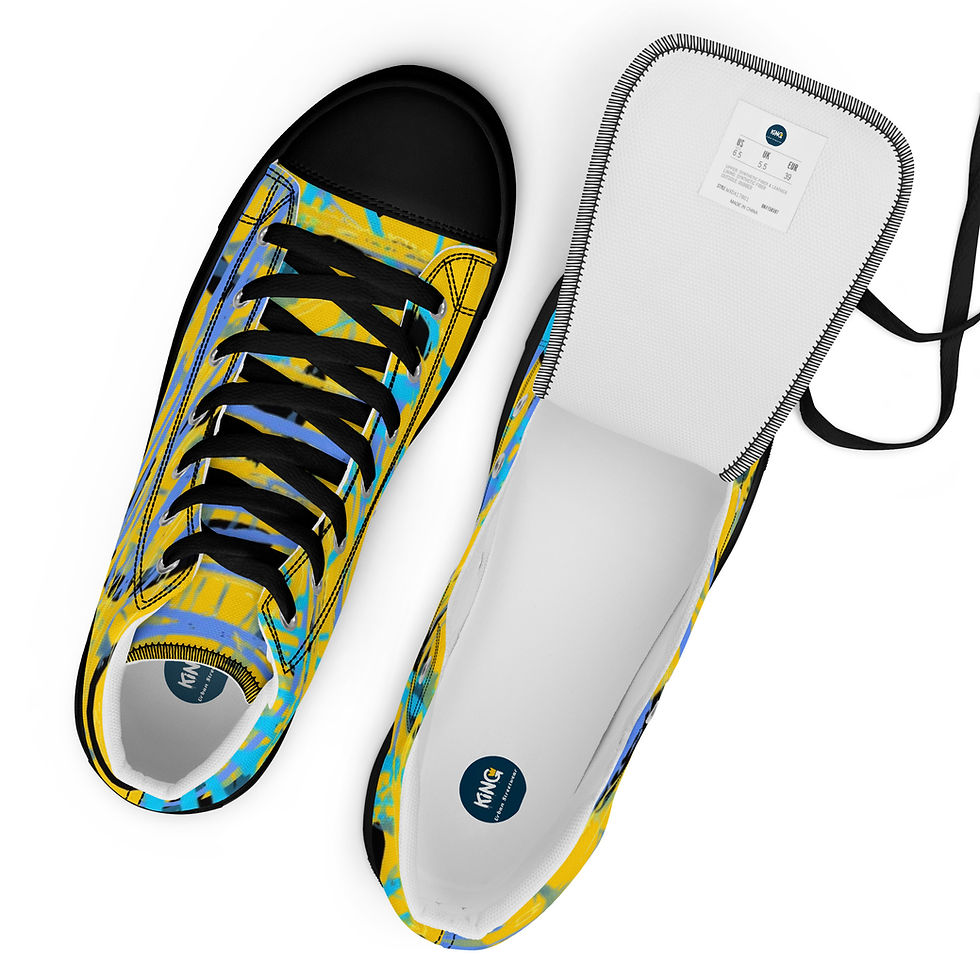 Thumbnail: Men’s Urban High Top Canvas Shoes