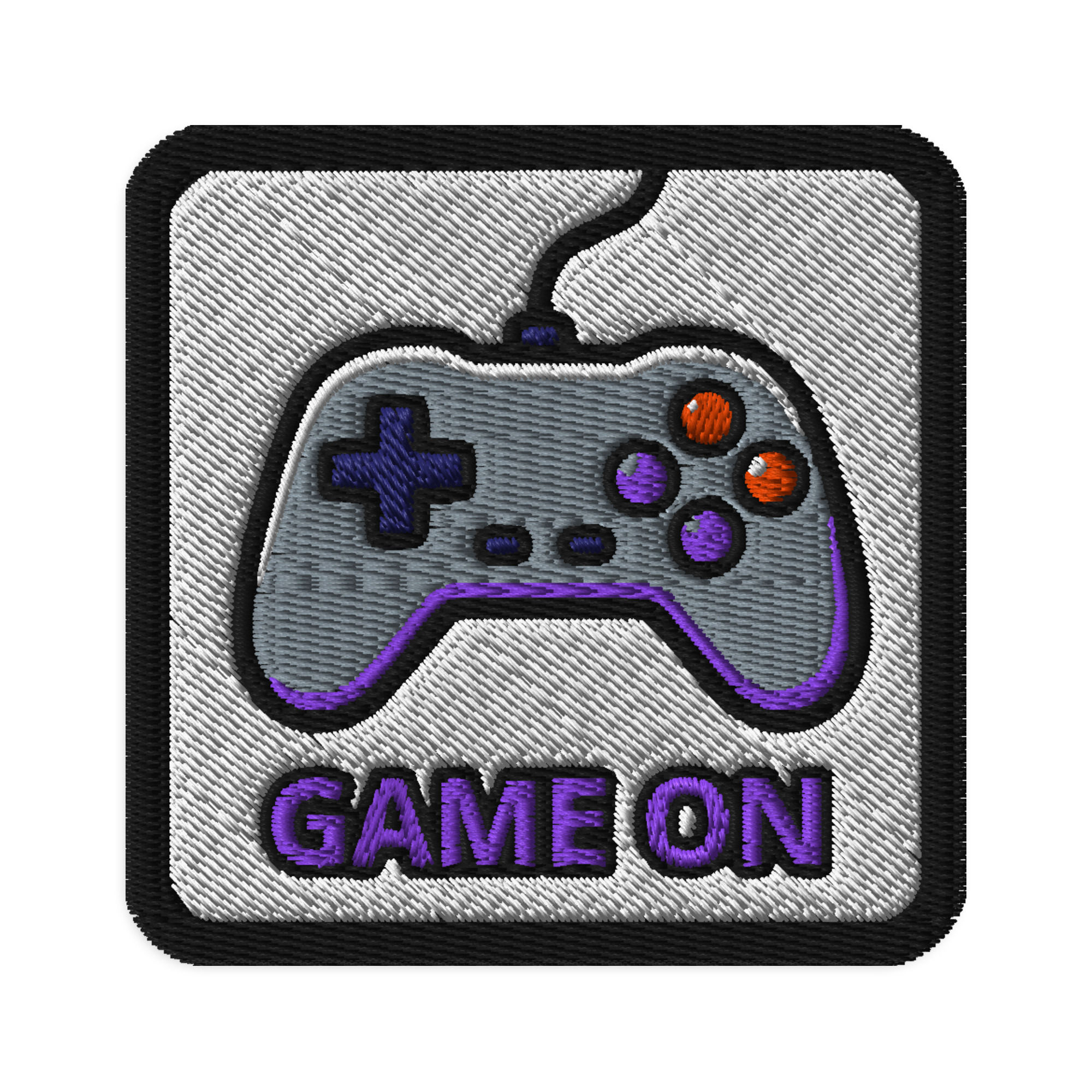 Custom Game On Embroidered Patch