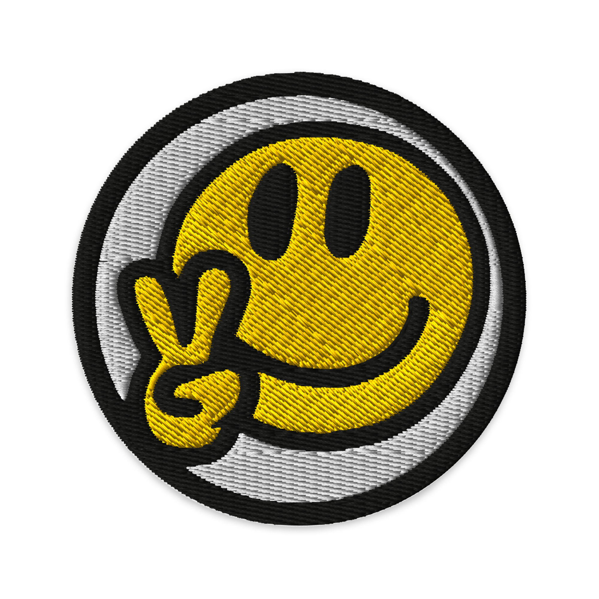 Custom Rave Dave Embroidered Patch