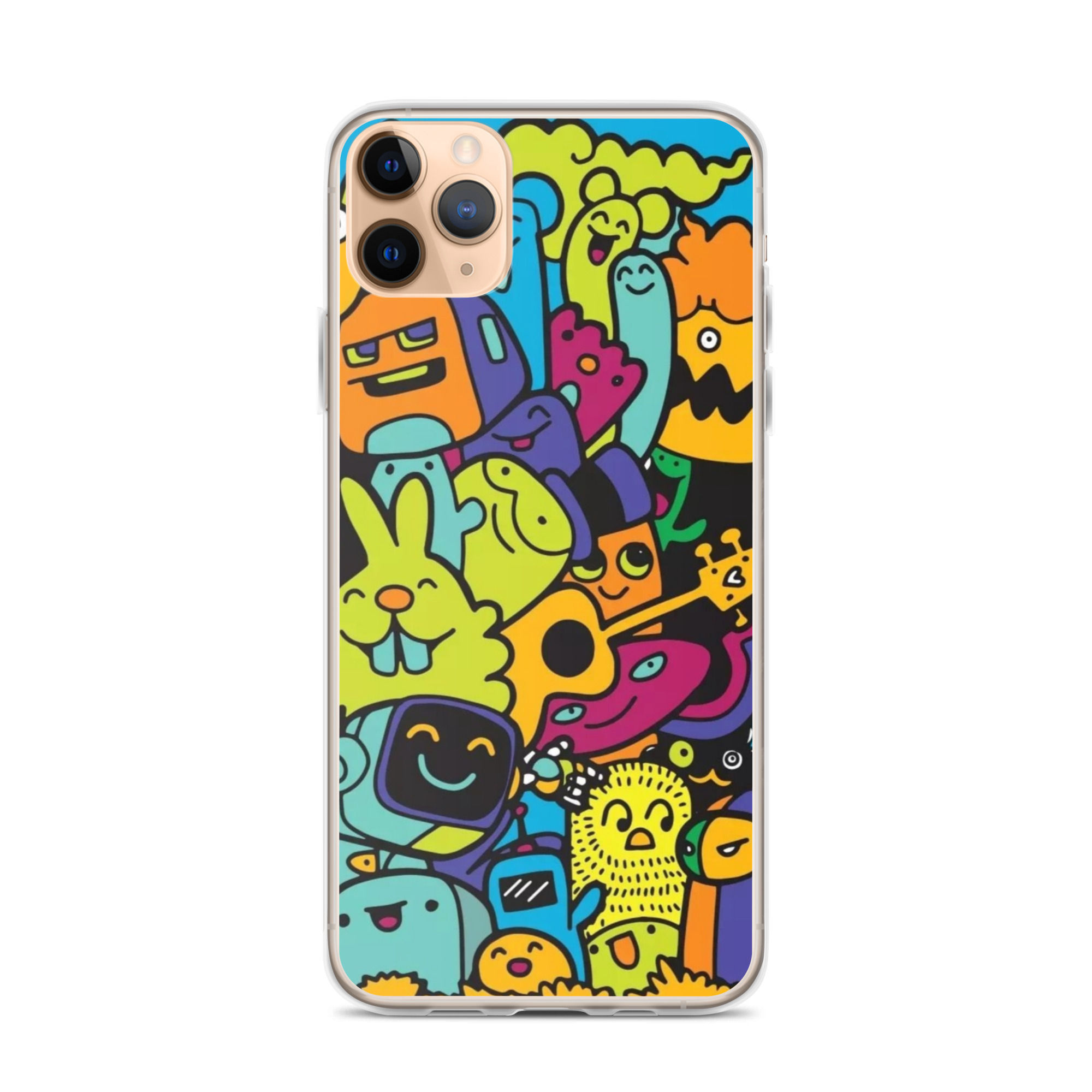 Custom Clear Case For iPhone®