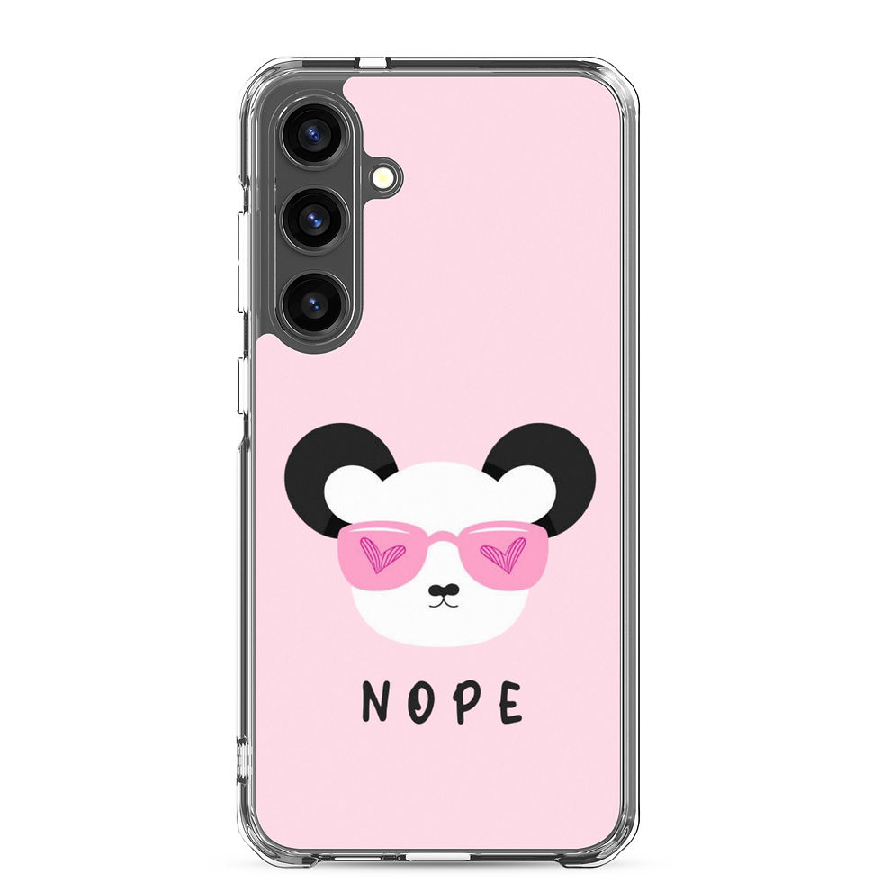 Thumbnail: Custom Clear Case For Samsung® 