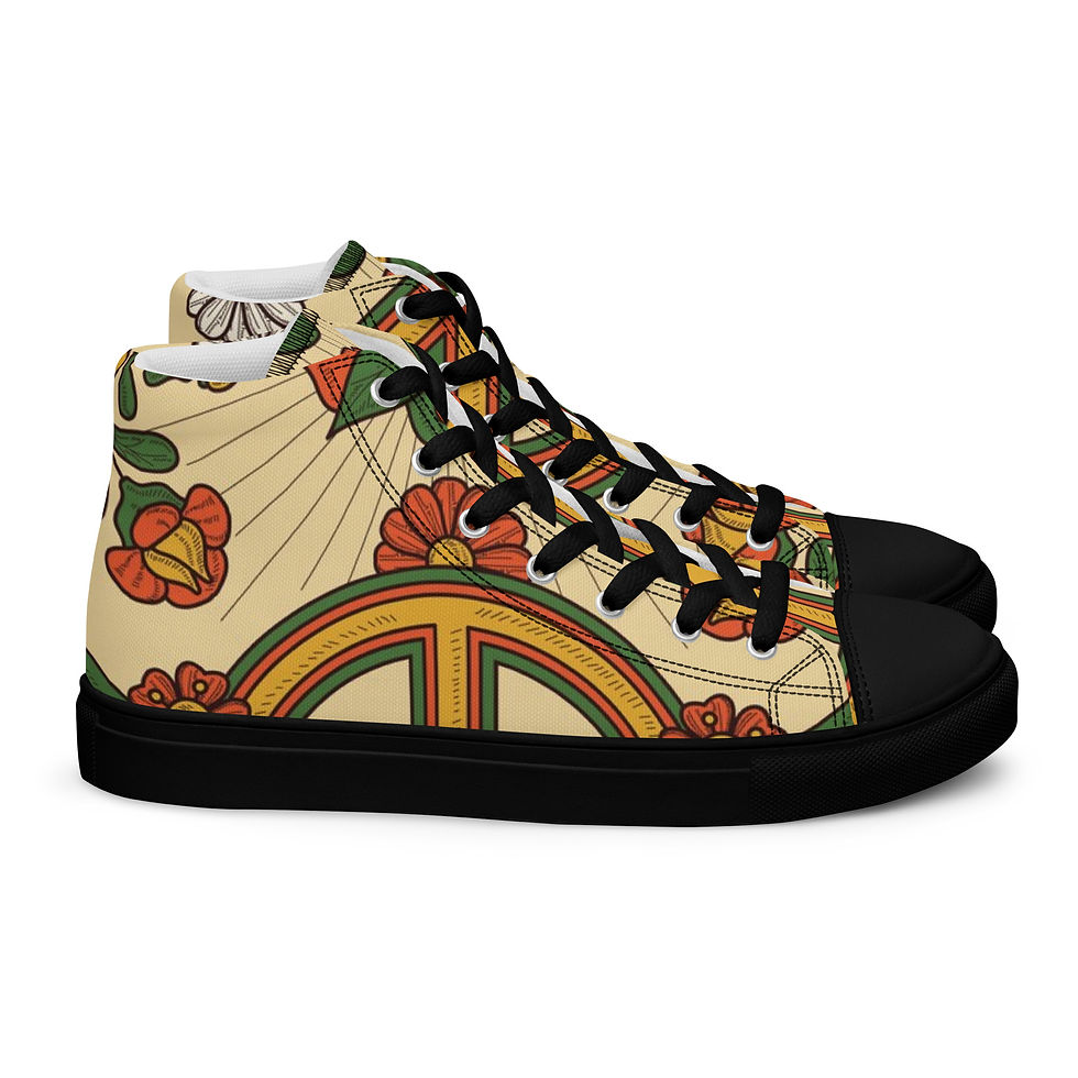 Thumbnail: Women’s High Top Canvas Shoes