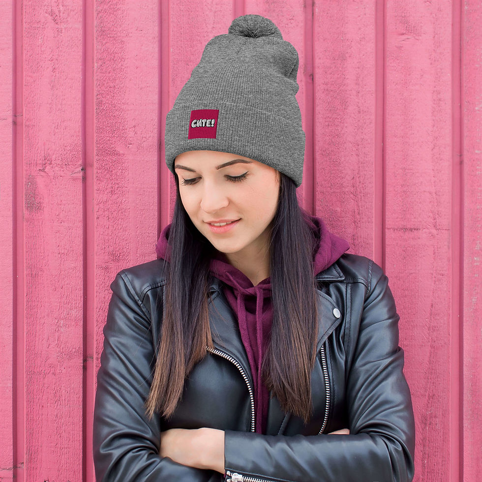 Μικρογραφία: Women's Pom-Pom Beanie Hat