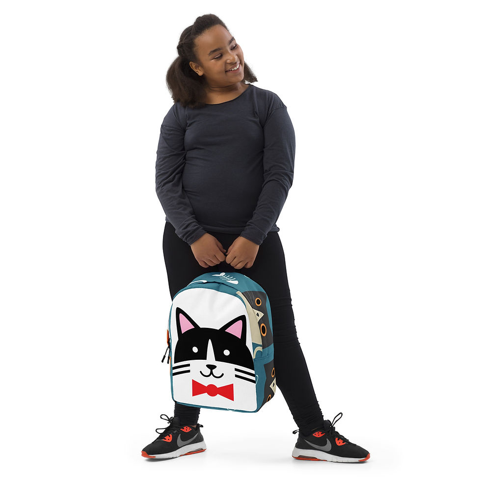 Miniatura: Unisex All Print Backpack Harry Cat