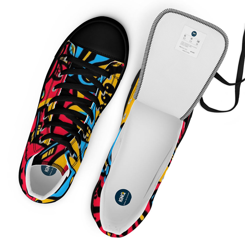 Thumbnail: Men’s Urban Nightmare High Top Canvas Shoes