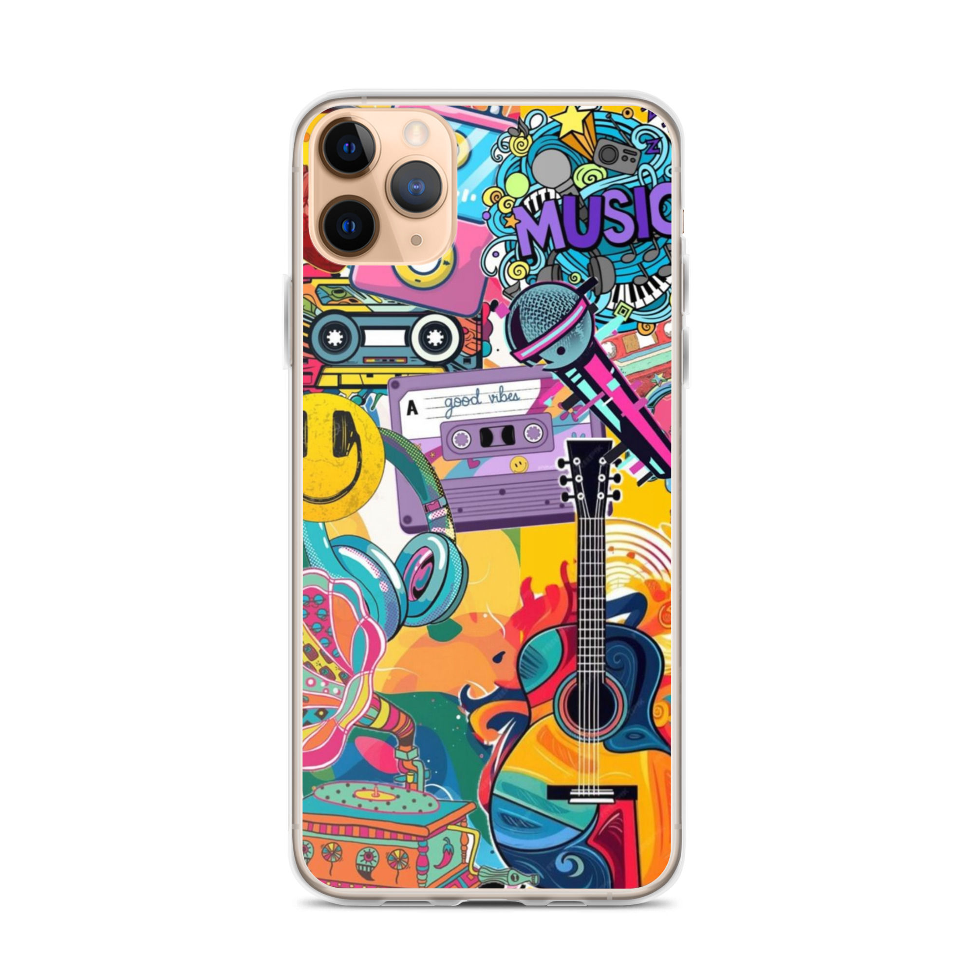 Custom Clear Case For iPhone®