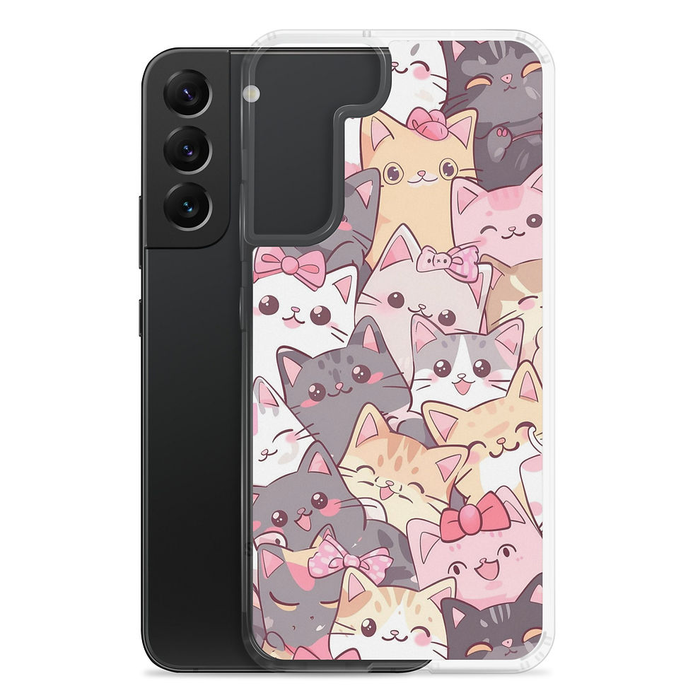 Thumbnail: Custom Clear Phone Case For Samsung®