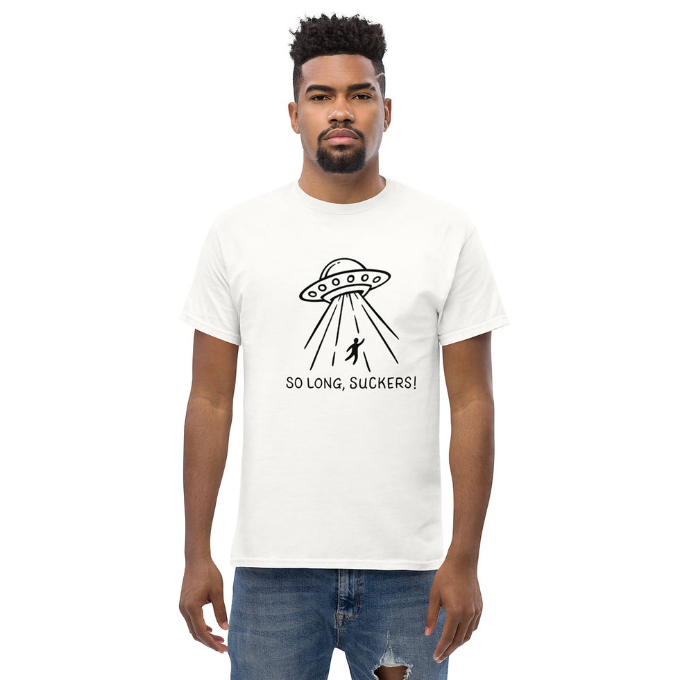 Thumbnail: Unisex 100% White Cotton Tee