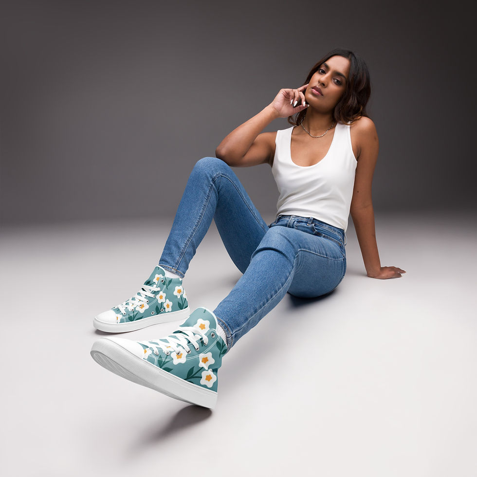 Miniatura: Women’s Winchester High Top Canvas Shoes