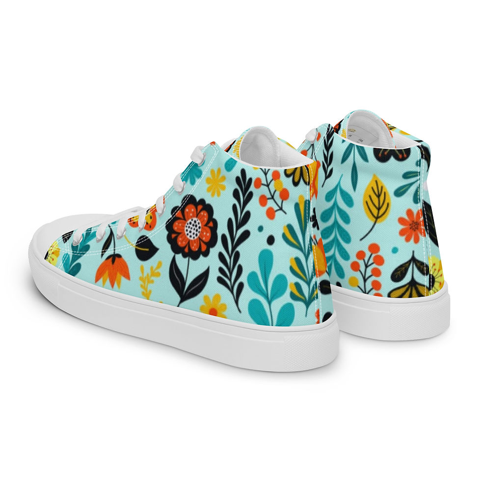 Miniatura: Women’s High Top Canvas Shoes