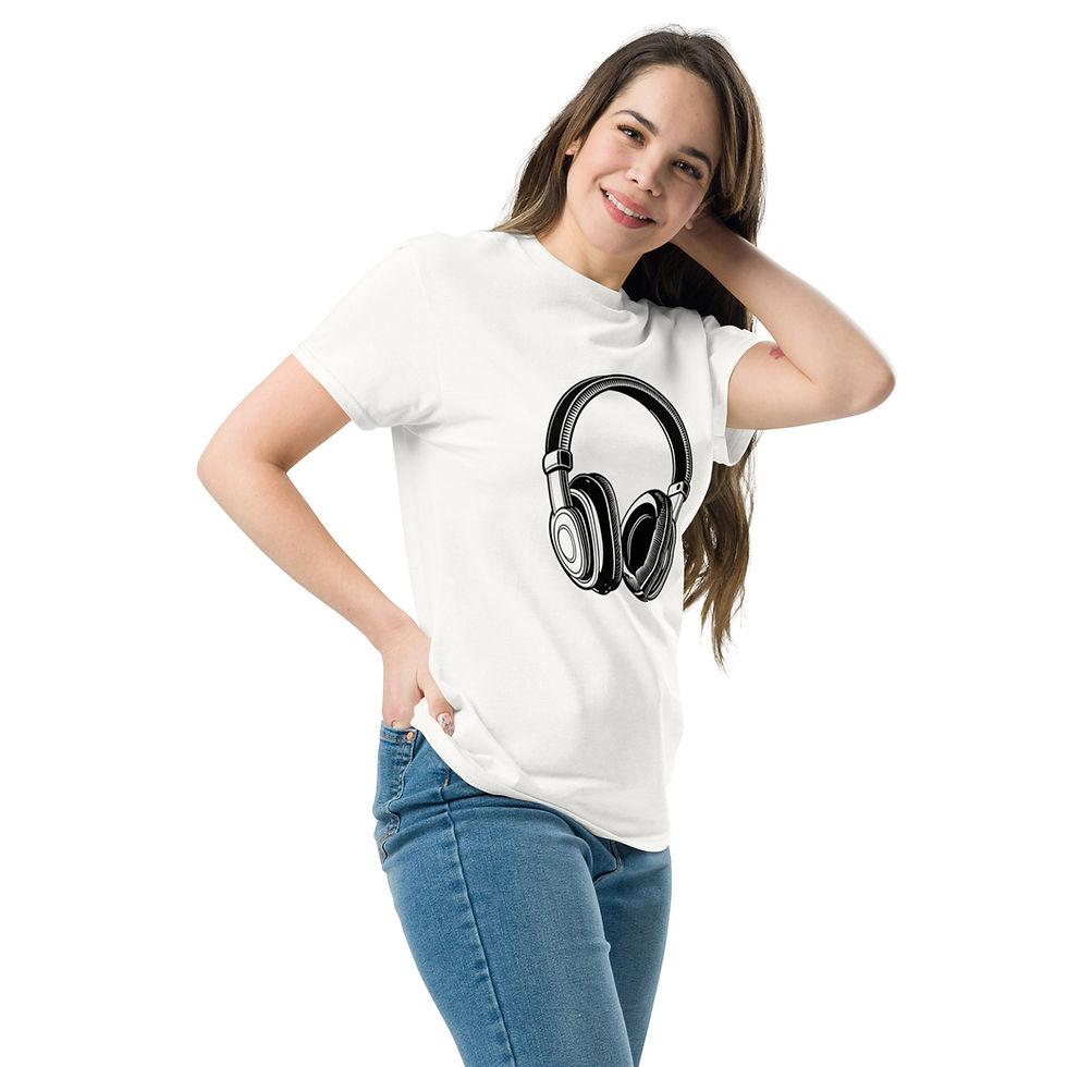 Thumbnail: Unisex 100% White Cotton Tee