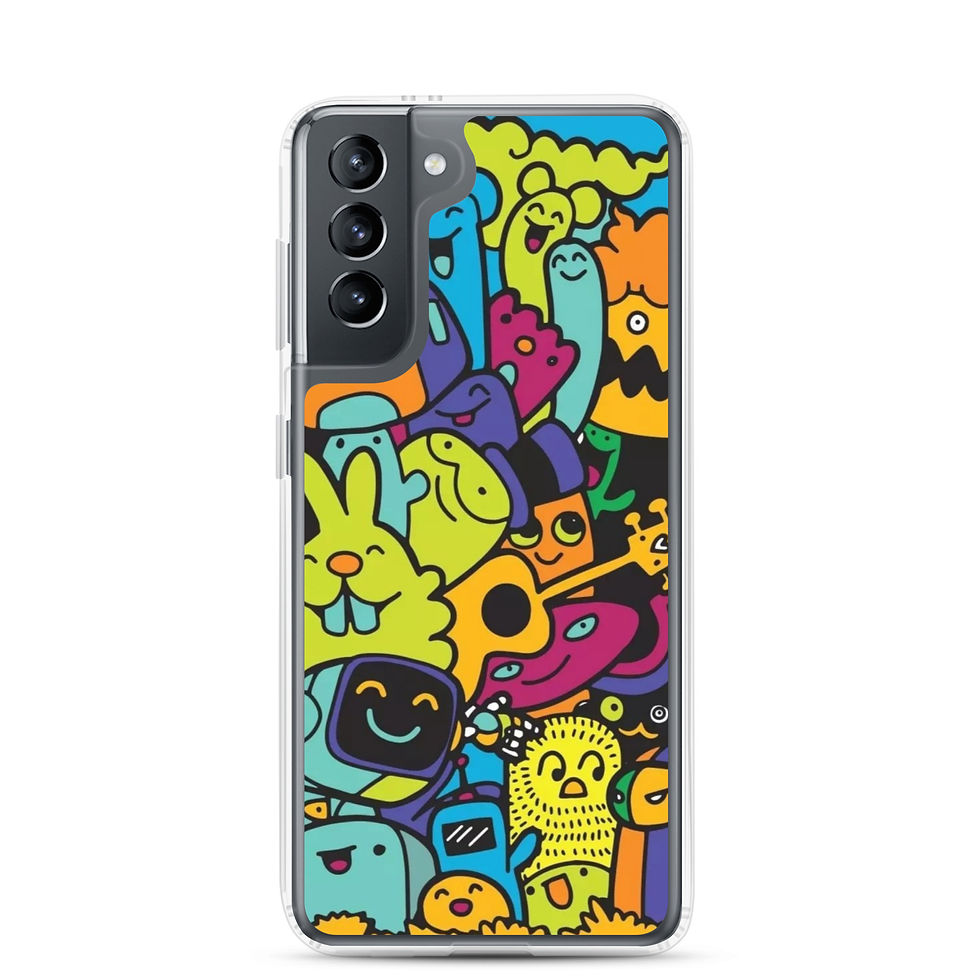 Hình thu nhỏ: Custom Clear Case For Samsung®
