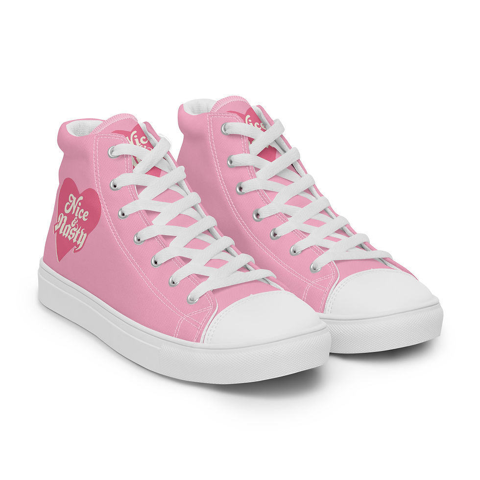 Thumbnail: Women’s High Top Canvas Shoes