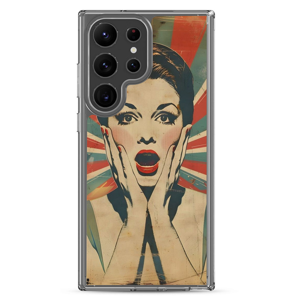 Thumbnail: Custom Clear Case For Samsung® 