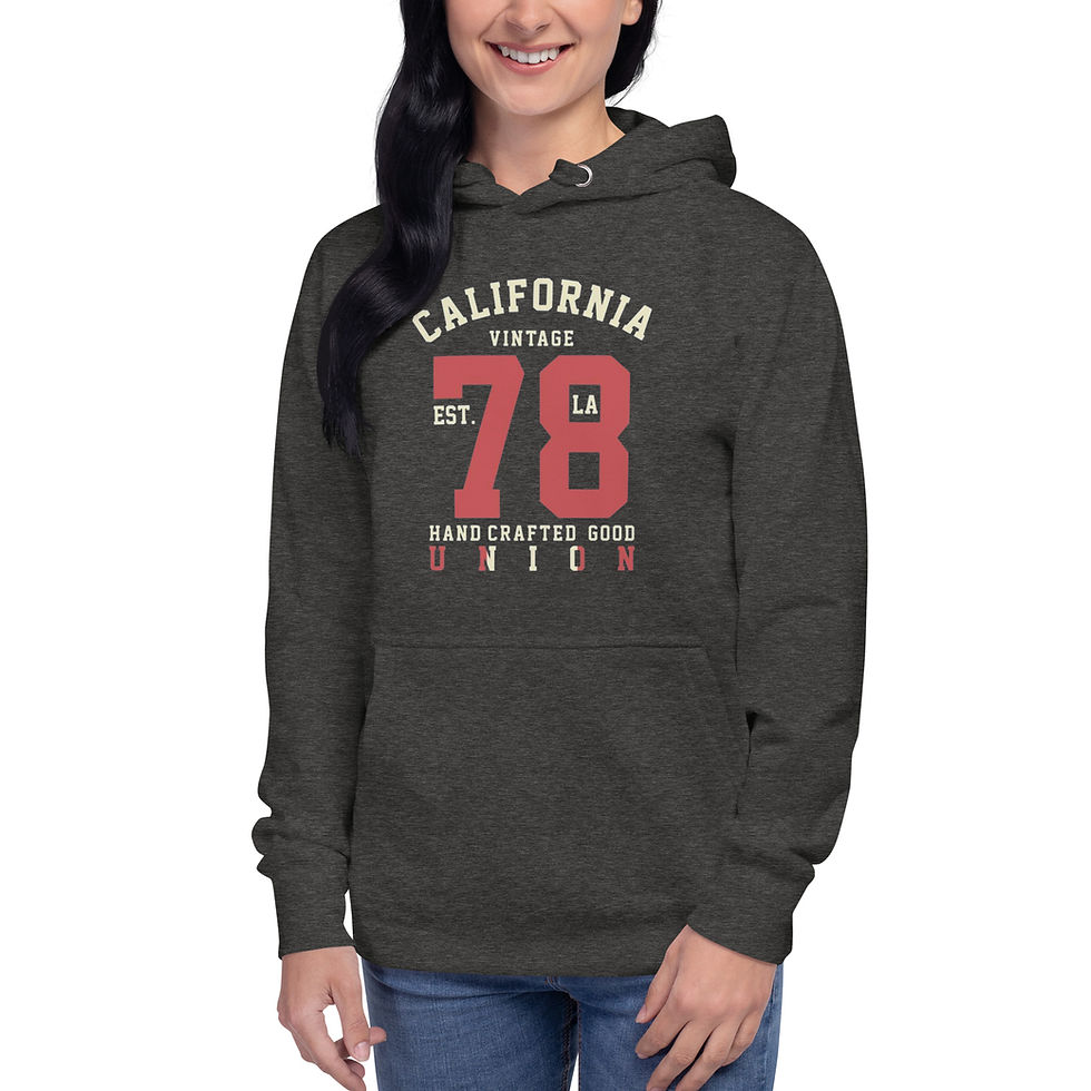 Thumbnail: Women's California 78 Grey Pullover Hoodie