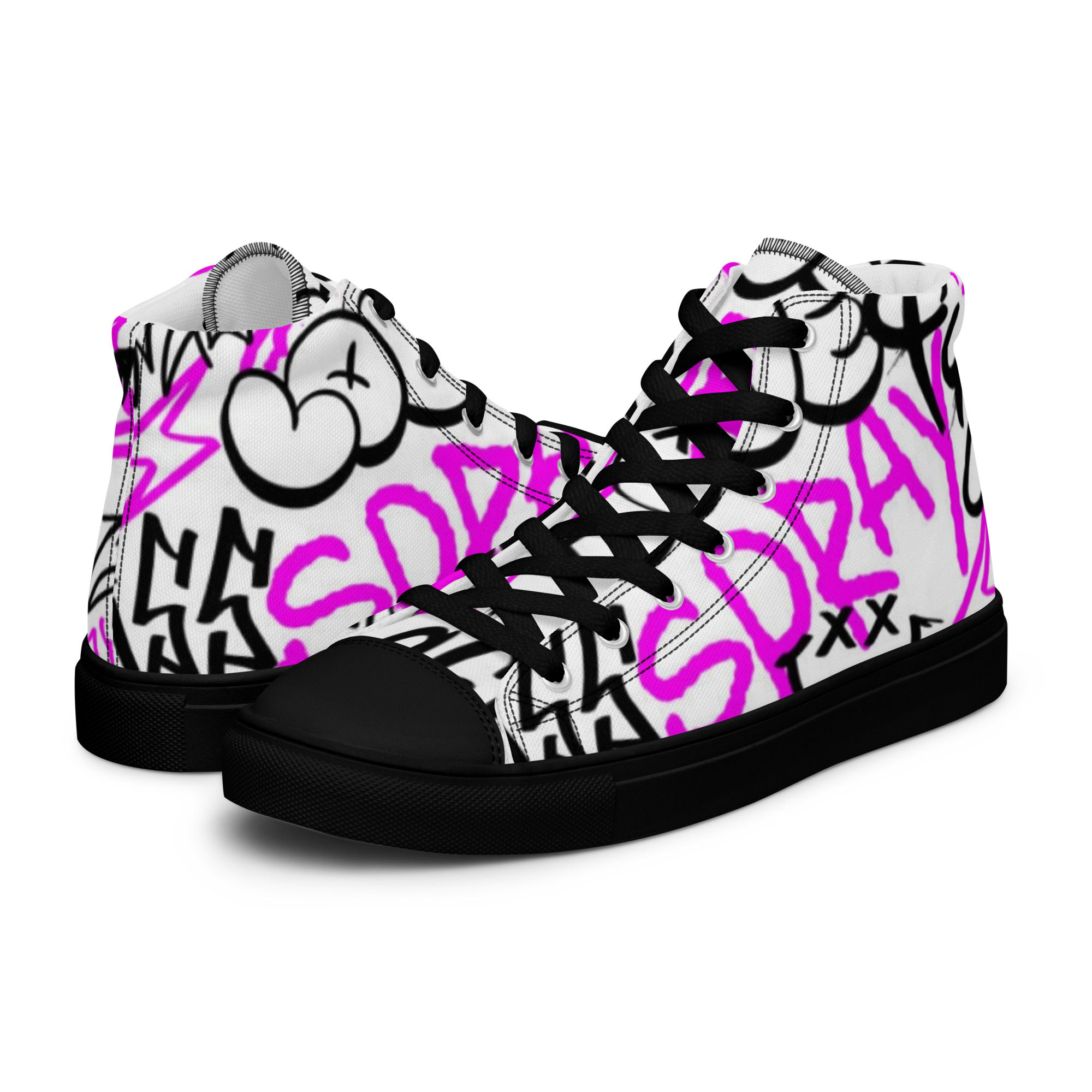 Women’s High Top Canvas Shoes