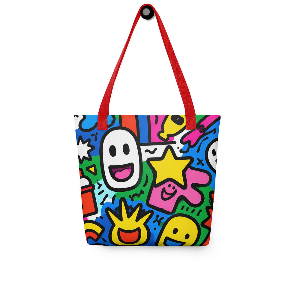 Thumbnail: Reusable Urban Buzz Tote Shopping Bag