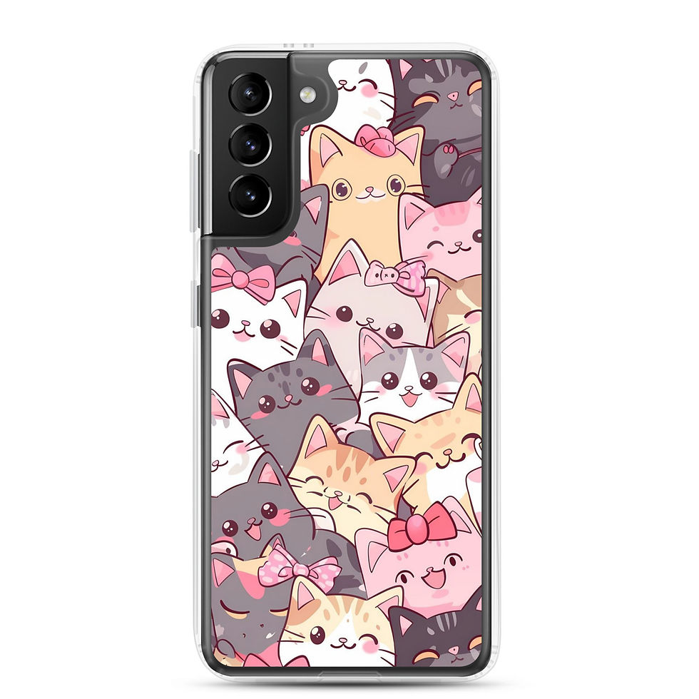 Miniatura: Custom Clear Phone Case For Samsung®