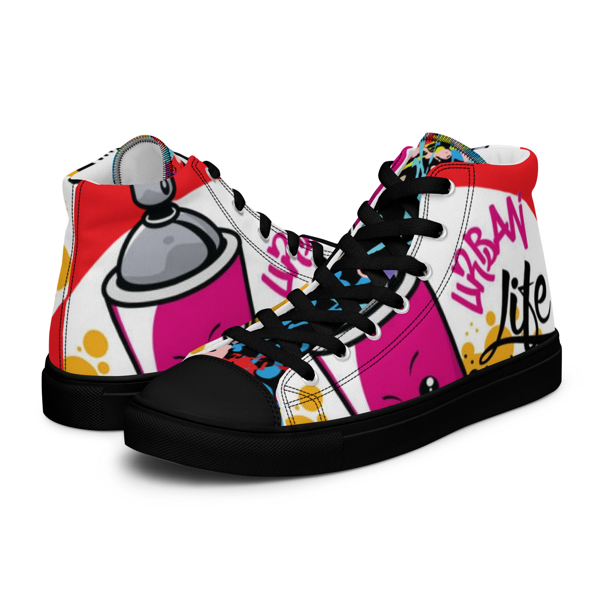 Men’s Urban High Top Canvas Shoes