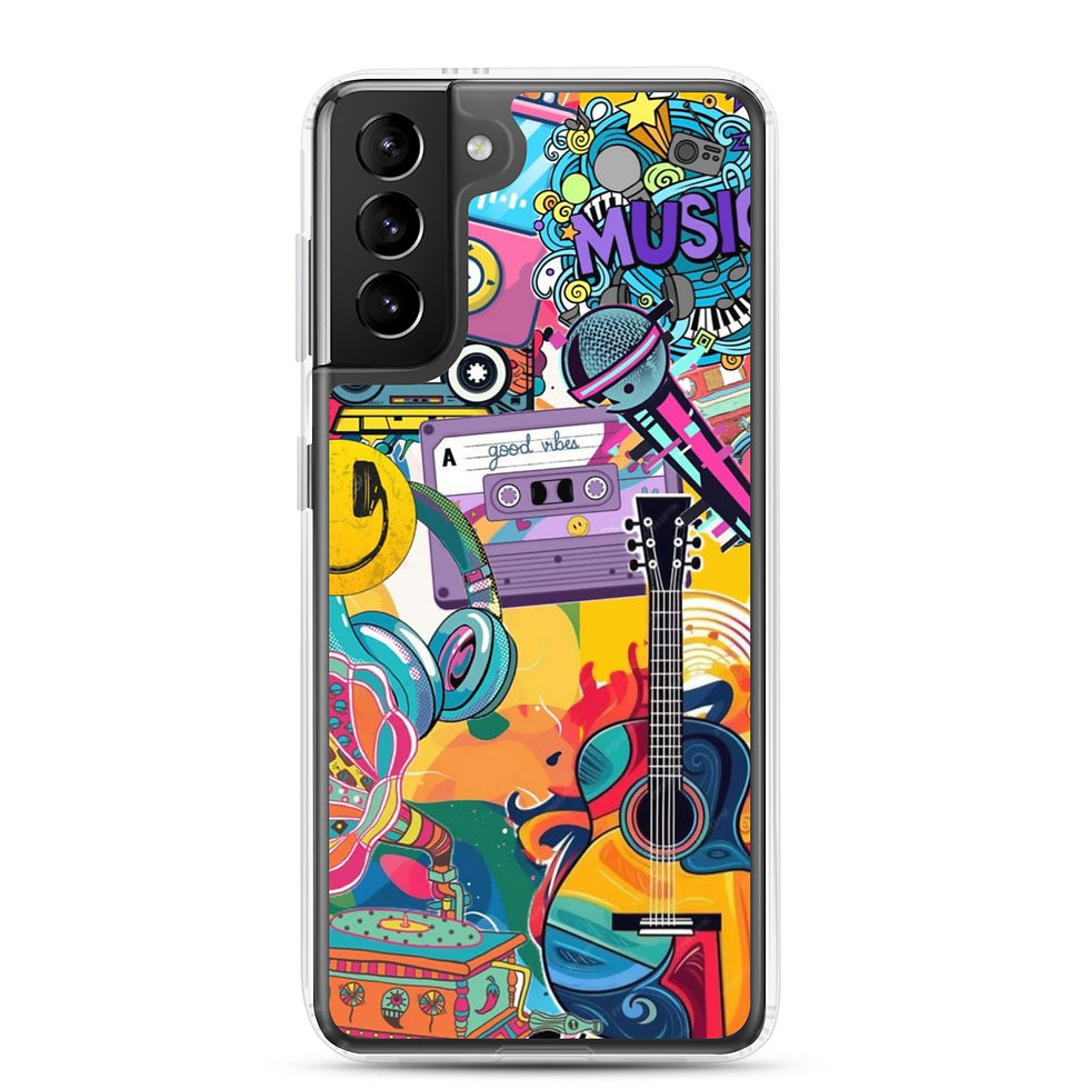Thumbnail: Custom Clear Case For Samsung® 