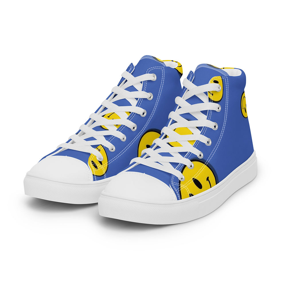 ภาพขนาดย่อ: Men’s High Top Canvas Shoes