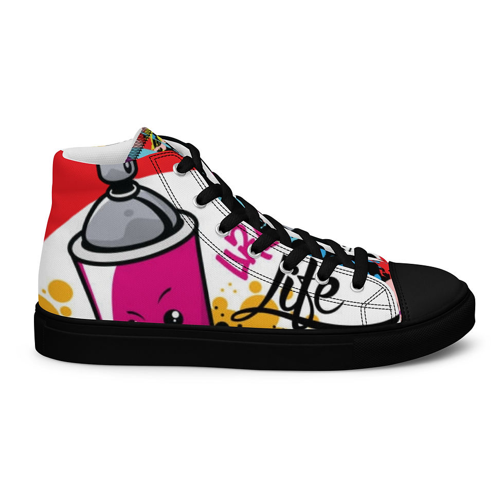 Thumbnail: Men’s Urban High Top Canvas Shoes