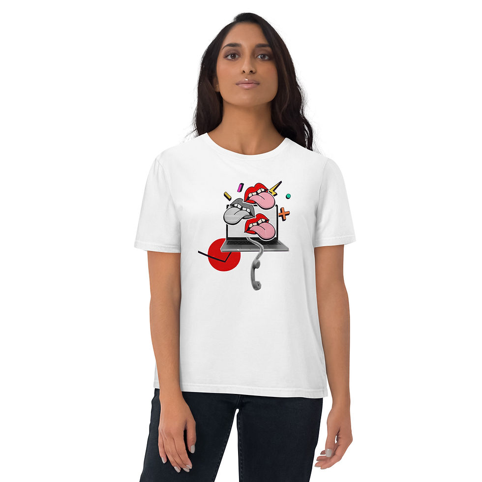 Sīktēls: Women's Organic Cotton T-shirt