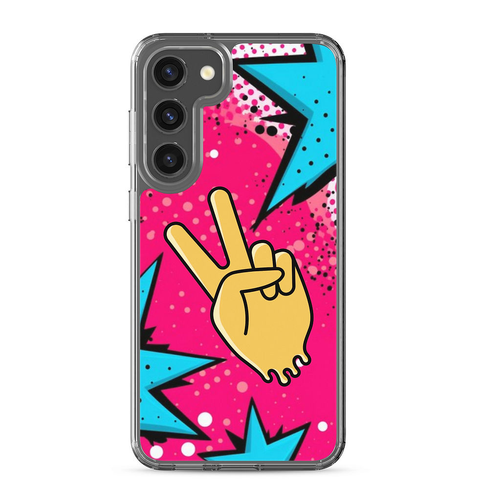 Sīktēls: Custom Clear Case For Samsung®