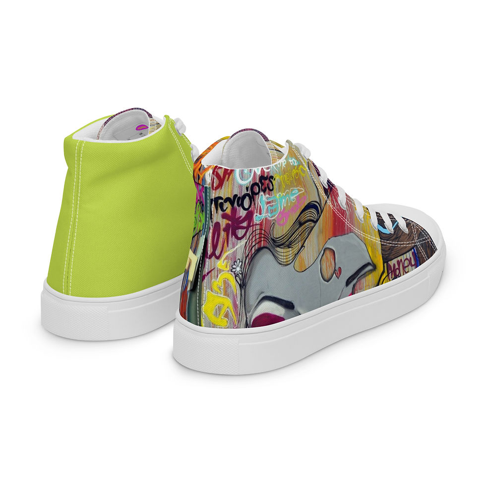 Miniatura: Women’s High Top Canvas Shoes
