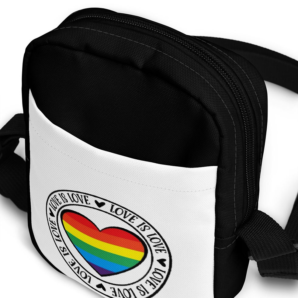 Thumbnail: Unisex Utility Crossbody Bag