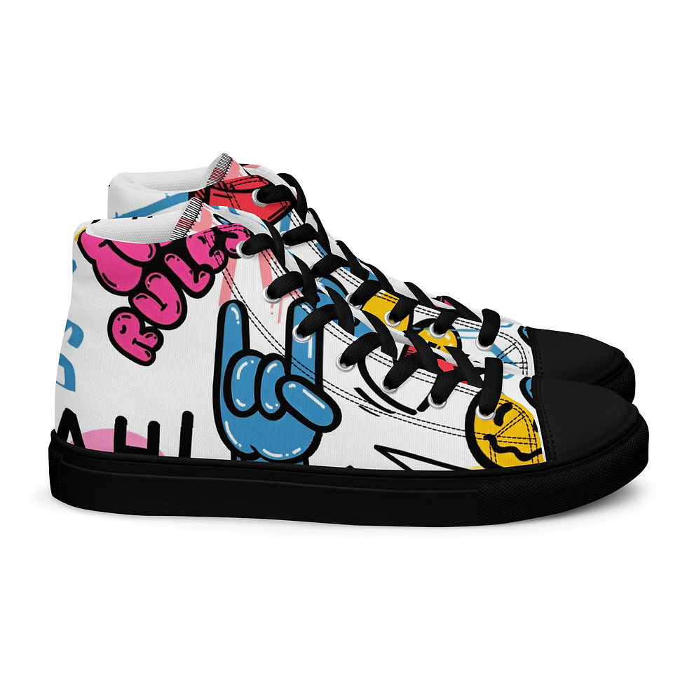 Thumbnail: Women’s Urban High Top Canvas Shoes