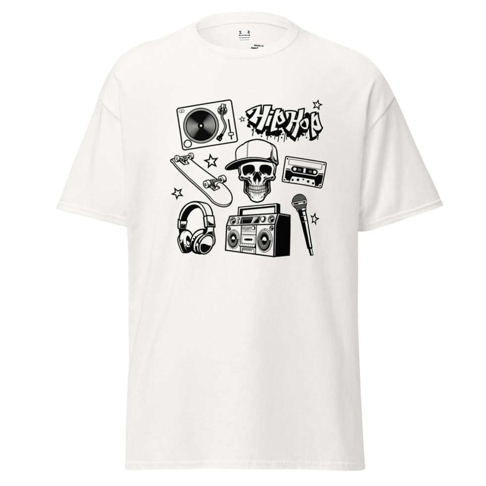 Küçük resim: Unisex 100% White Cotton Tee