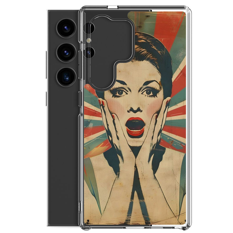 Thumbnail: Custom Clear Case For Samsung® 