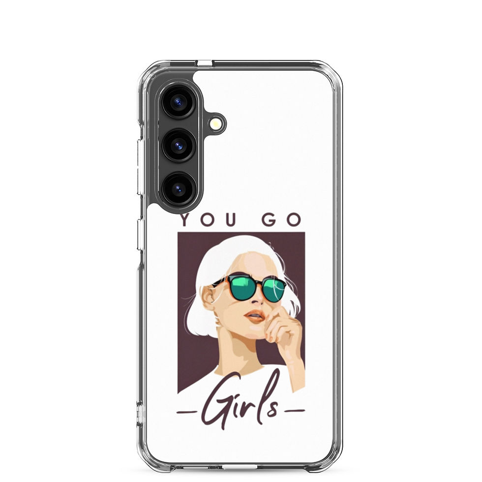 Thumbnail: Custom Clear Case For Samsung ®