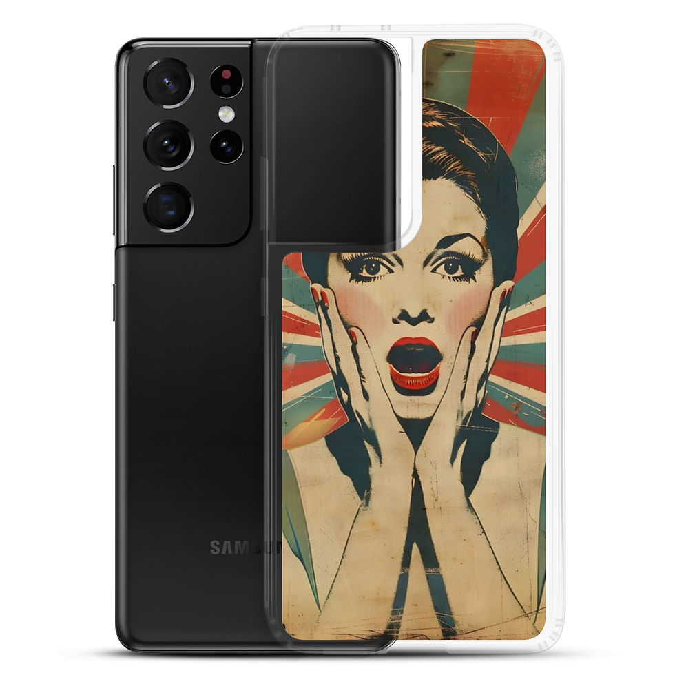 Thumbnail: Custom Clear Case For Samsung® 