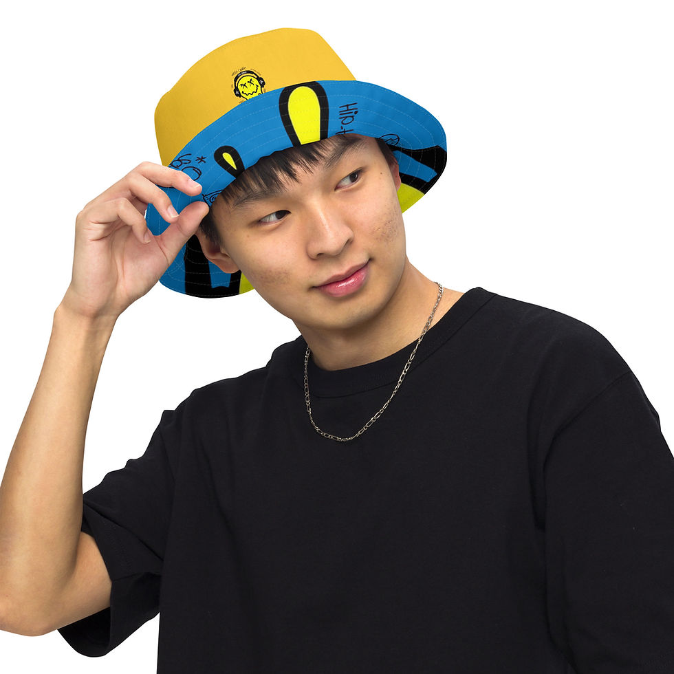 Thumbnail: Unisex Reversible Bucket Hat