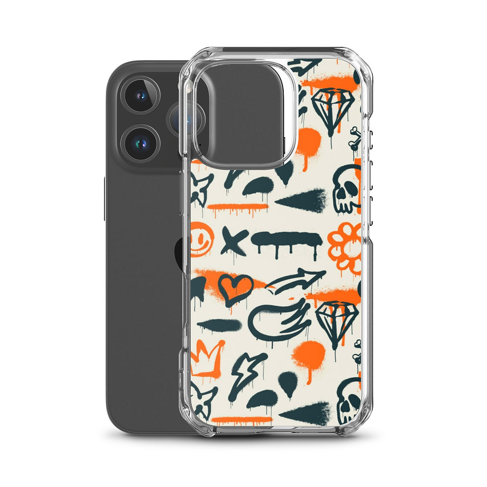 ภาพขนาดย่อ: Custom Clear Case For iPhone® 