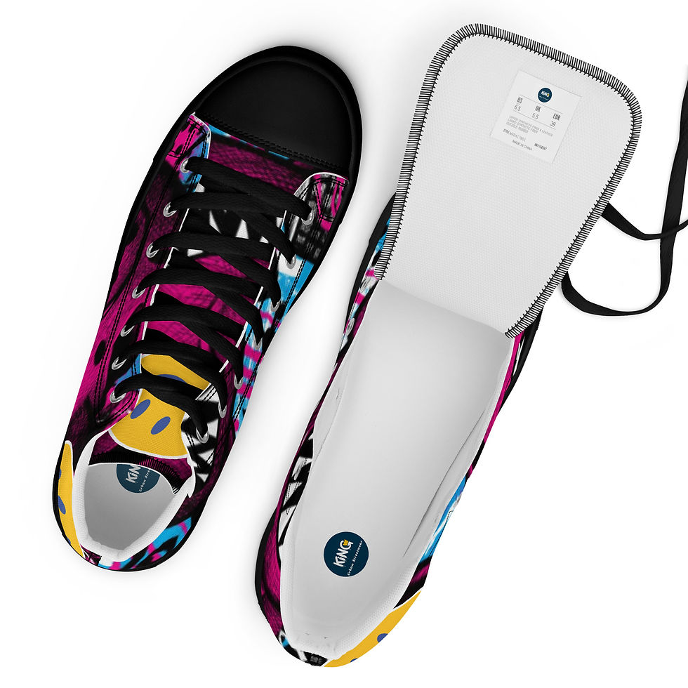 Miniatura: Men’s Urban High Top Canvas Shoes