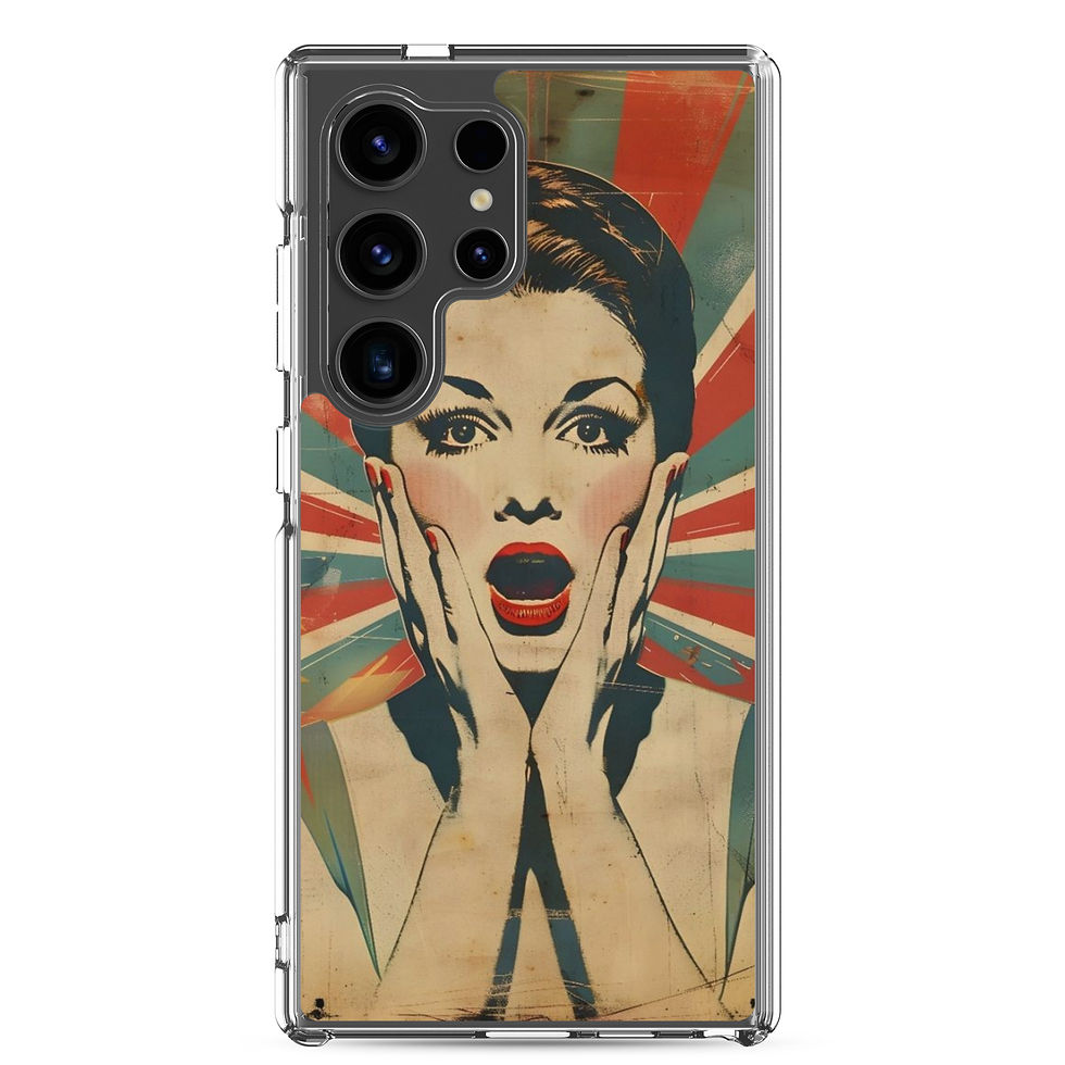 Thumbnail: Custom Clear Case For Samsung® 