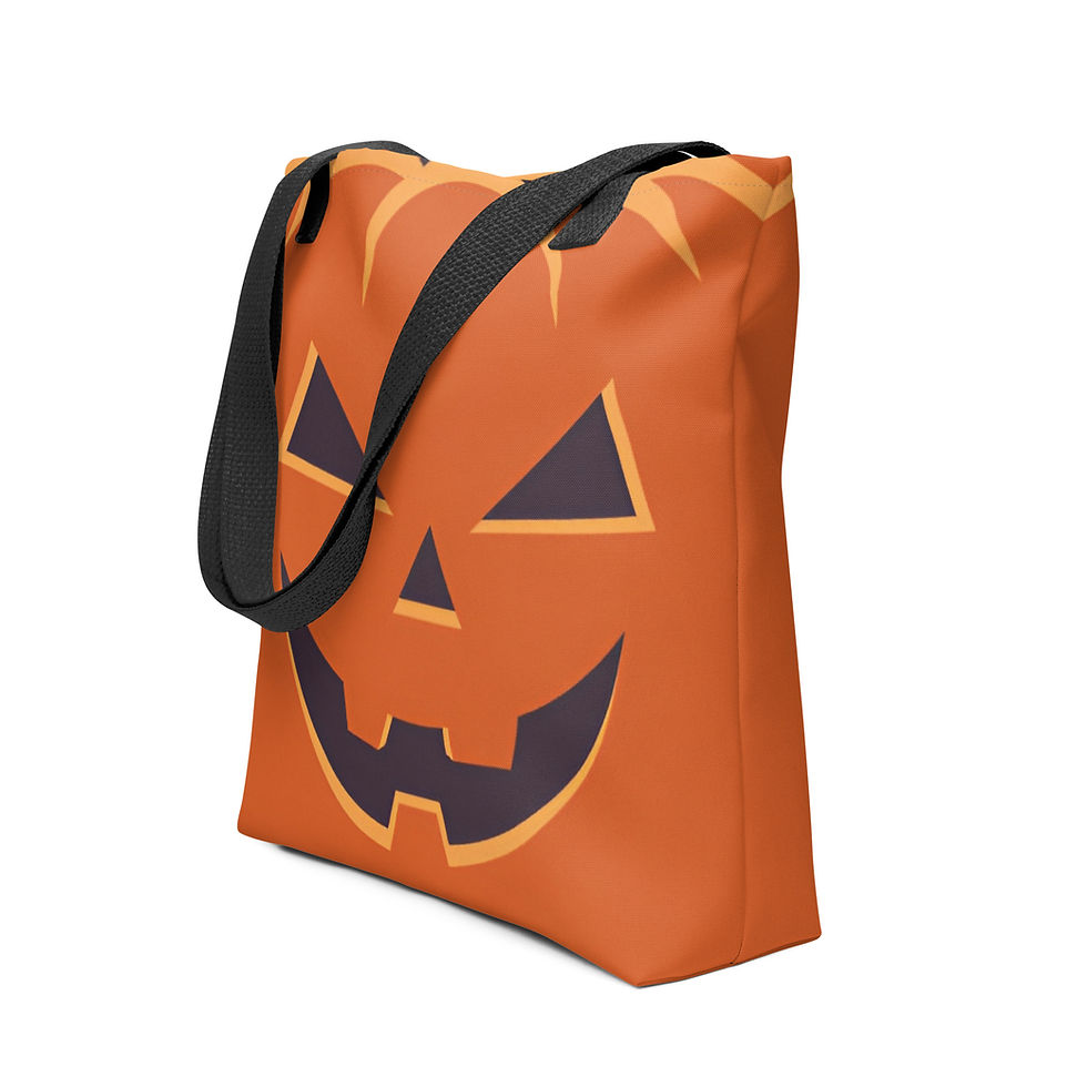 Thumbnail: Halloween Reusable Tote Shopping Bag