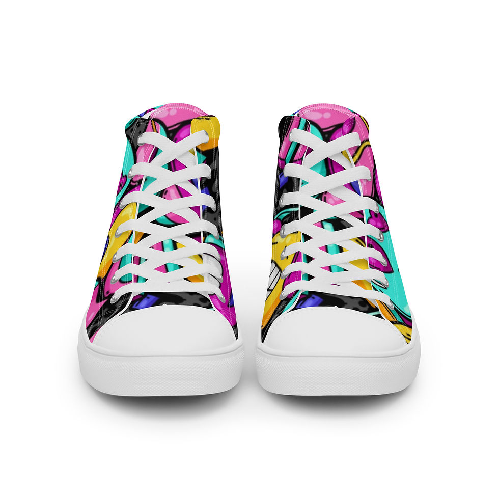 Thumbnail: Men’s Urban High Top Canvas Shoes