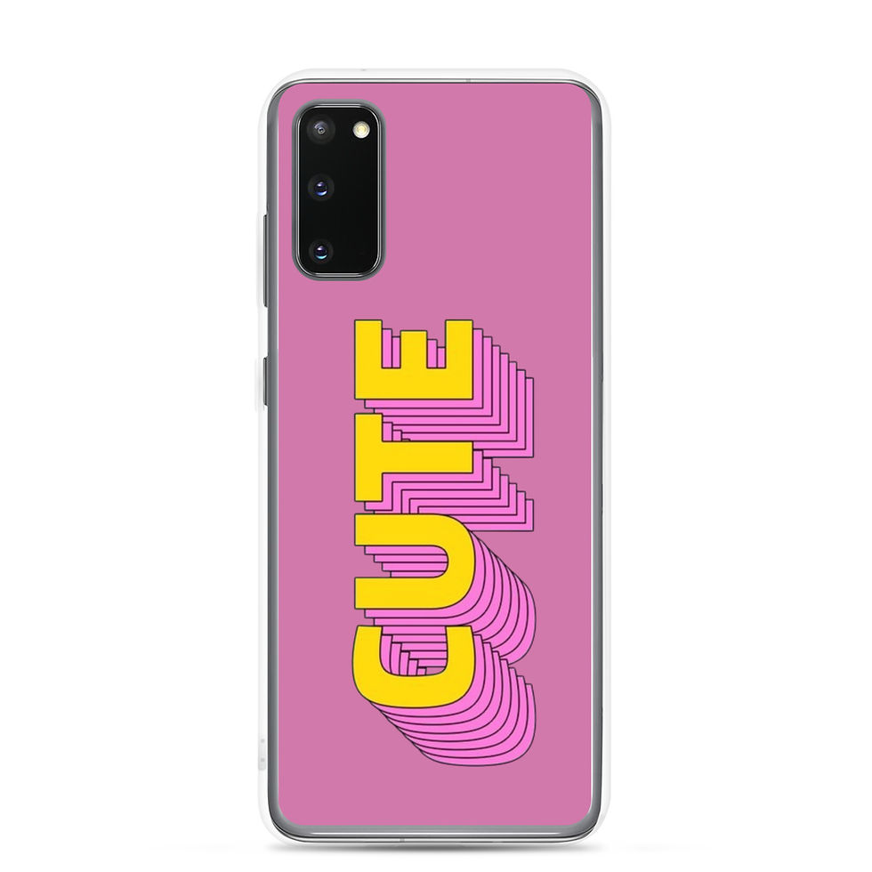 Miniatúra: Custom Clear Case For Samsung® 