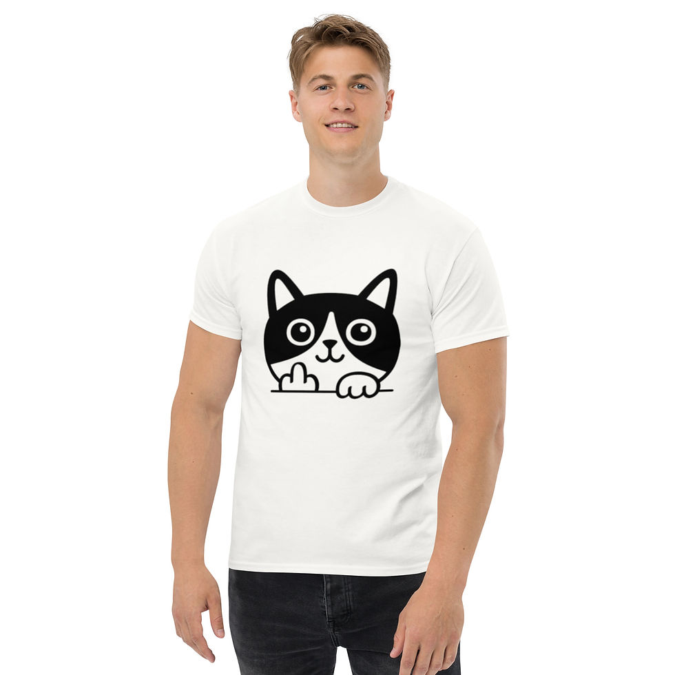 Thumbnail: Unisex 100% White Cotton Tee