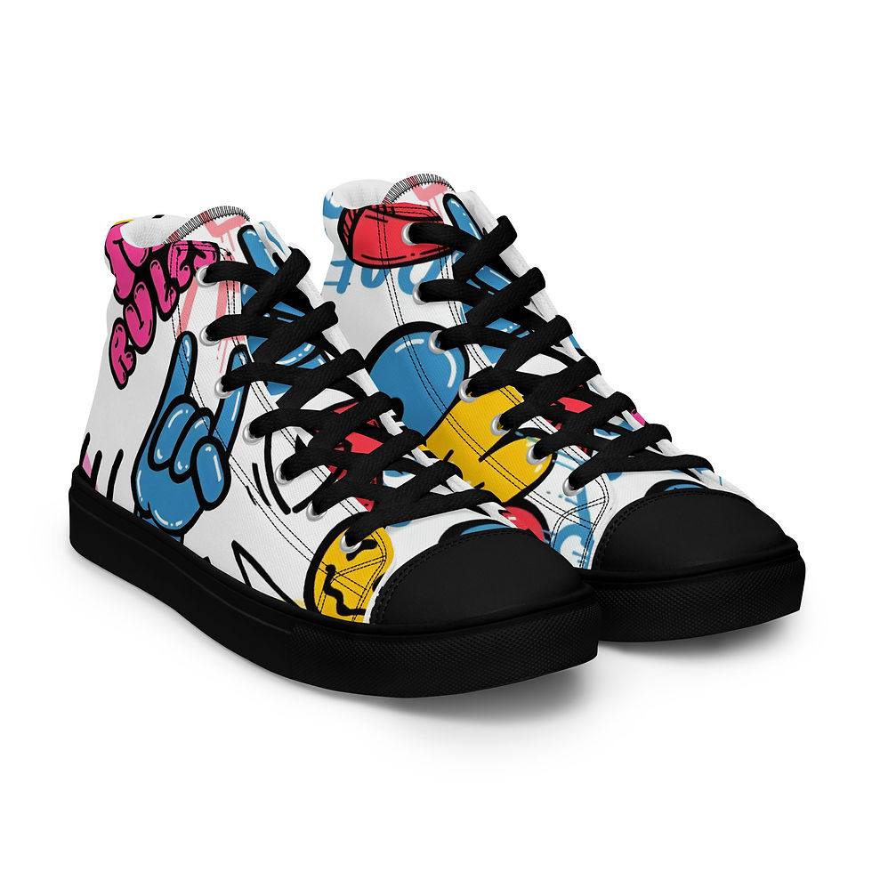 Thumbnail: Women’s Urban High Top Canvas Shoes