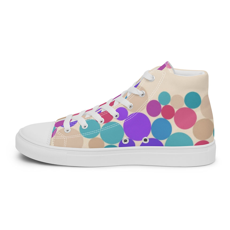 תמונה ממוזערת: Women’s High Top Canvas Shoes