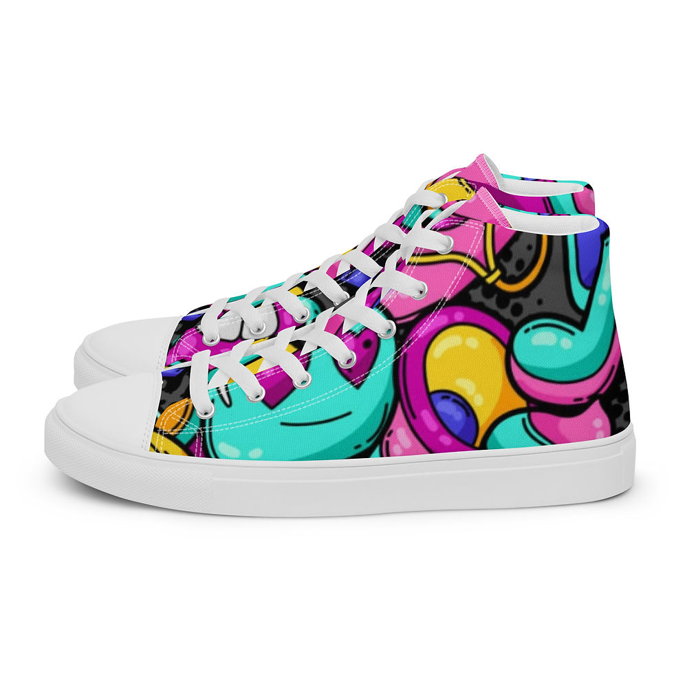 Thumbnail: Men’s Urban High Top Canvas Shoes