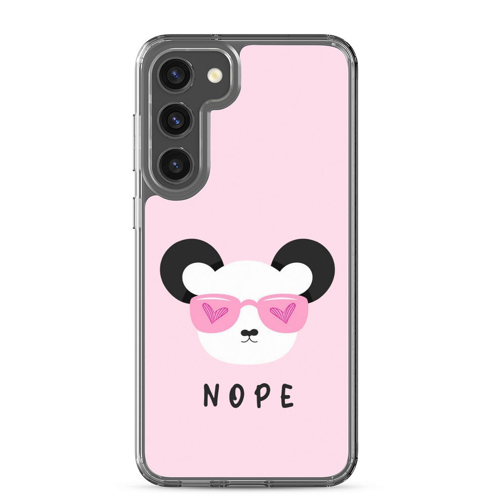 Thumbnail: Custom Clear Case For Samsung® 