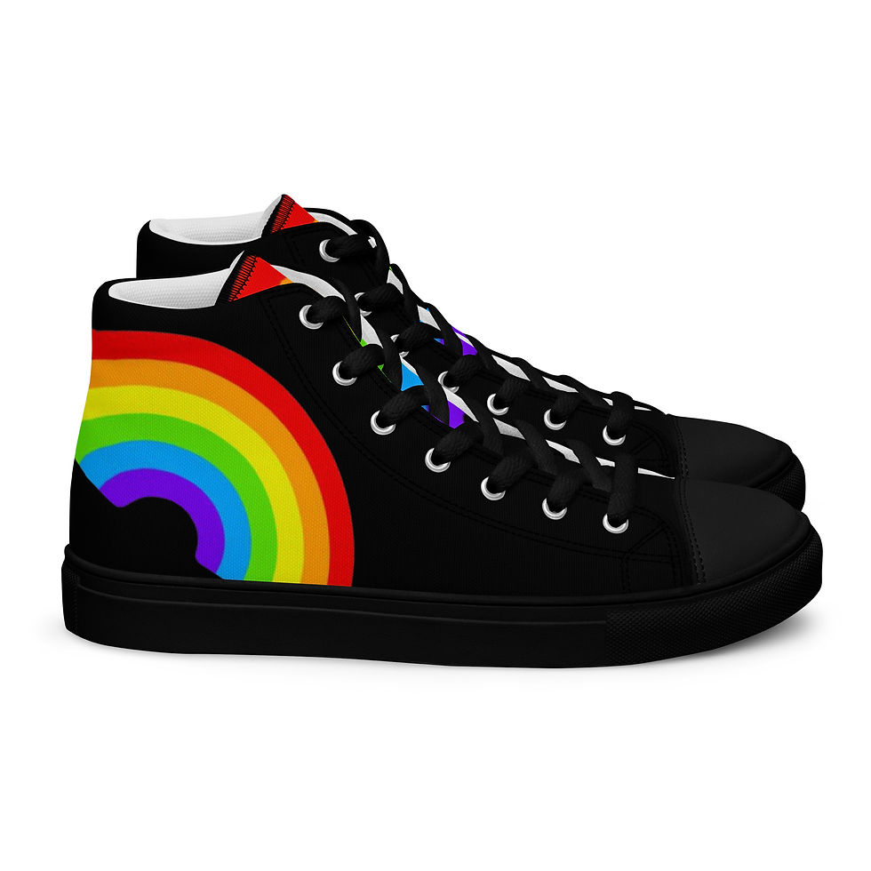 Thumbnail: Men’s High Top Canvas Shoes