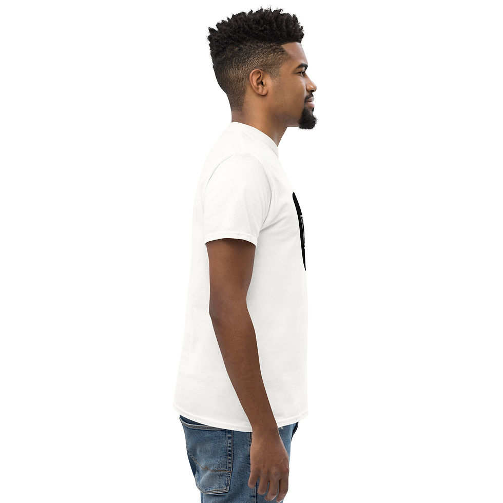 Thumbnail: Unisex 100% White Cotton Tee